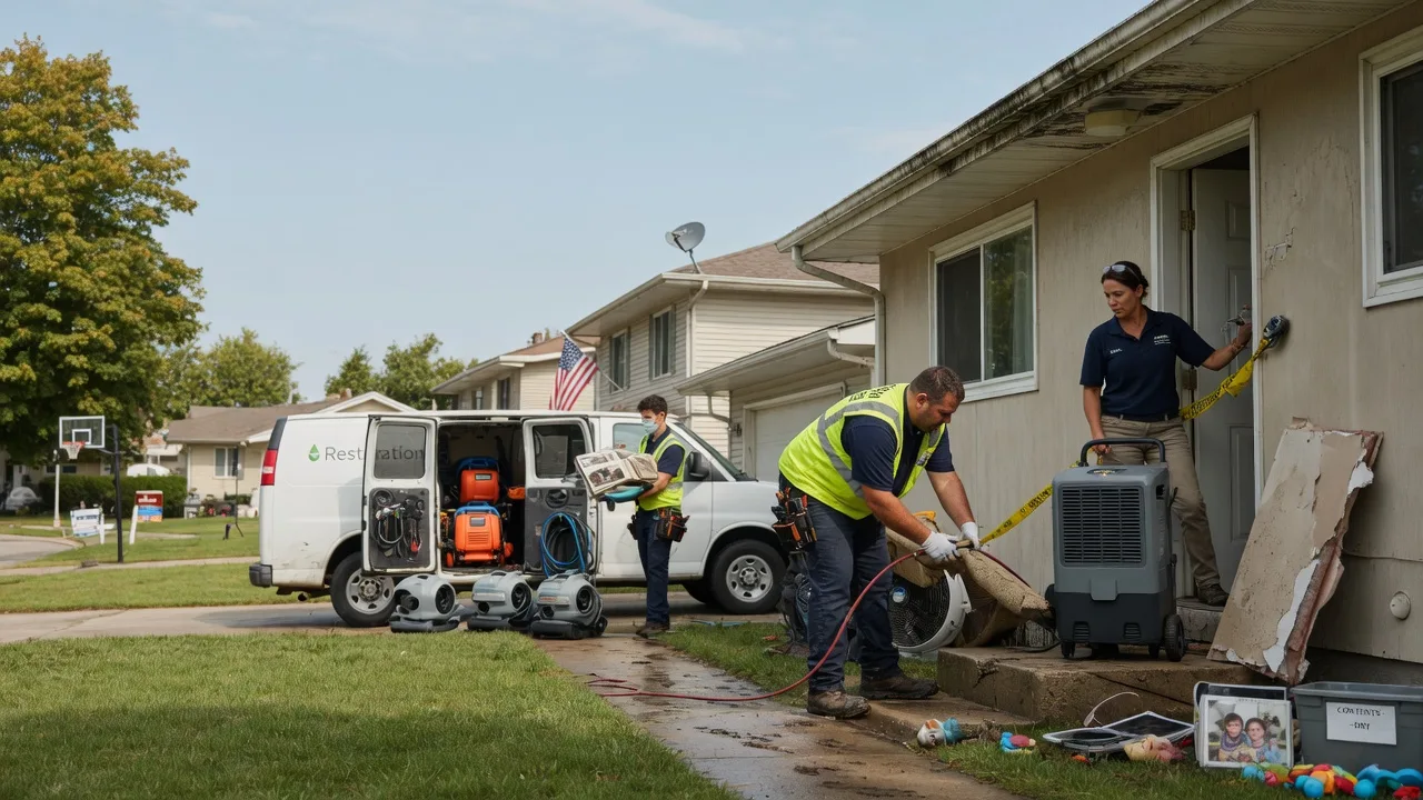 Water Damage Restoration in Urbana, OH near me